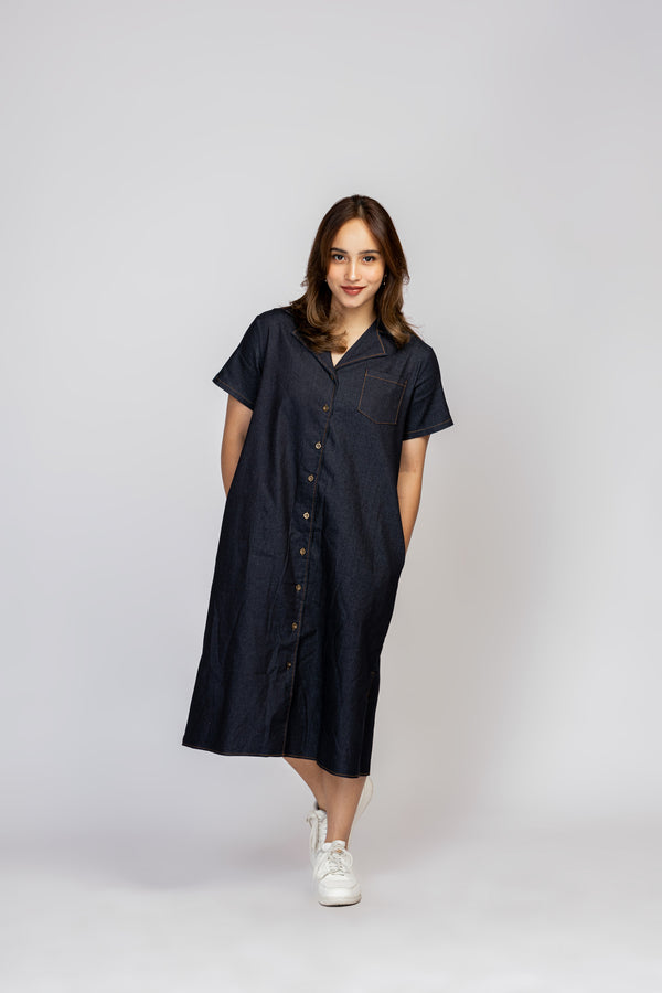 Jill Denim Dress